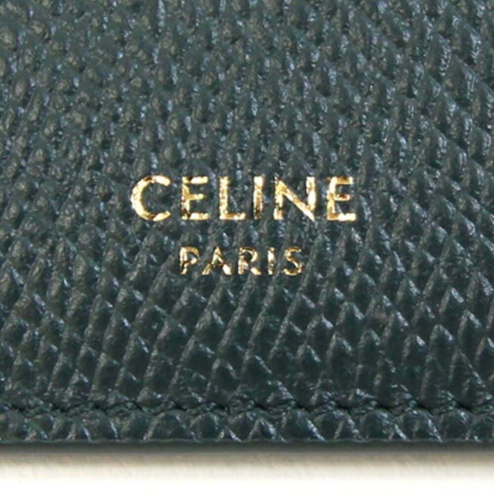 Celine Multi-Function Card Case, 10b763, Dark Gre… - image 4